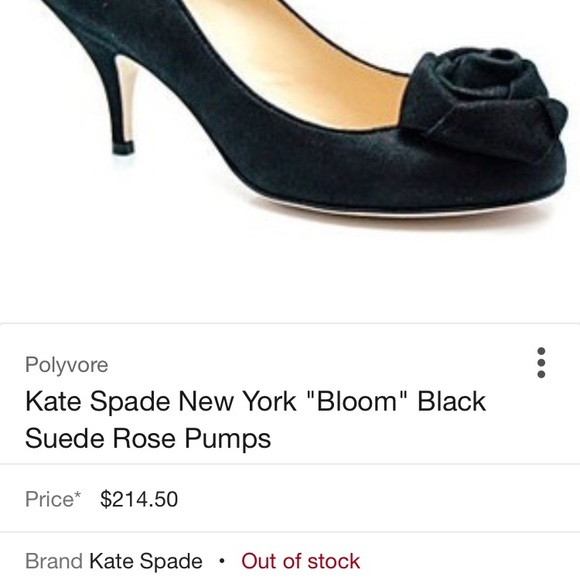 Kate Spade "Bloom" Heels - Like New! - Picture 6 of 7